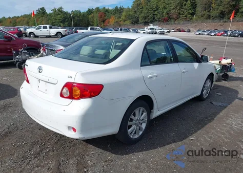 2009 Toyota Corolla Le z USA, uszkodzony, nr VIN JTDBL40E19J021756